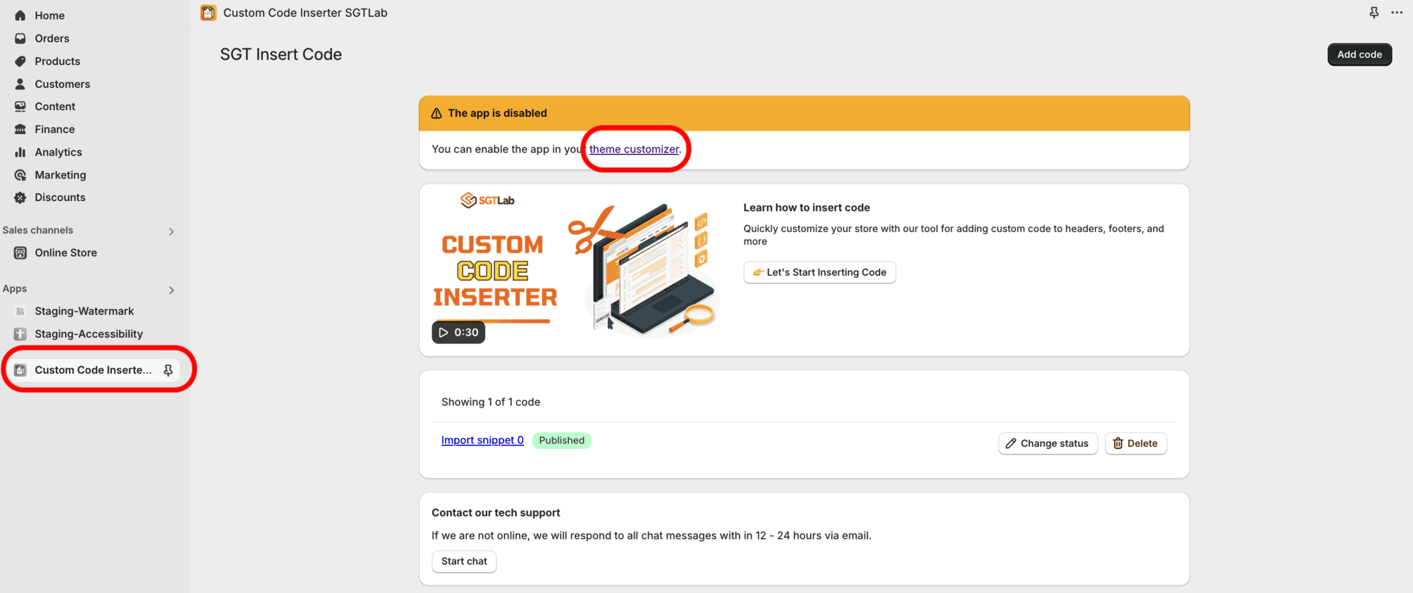 click-theme-customizer