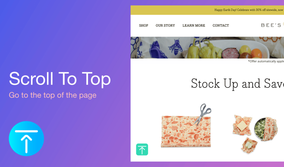 How to Add a Back to Top Button to Make Your Shopify Store Smoother and More User-Friendly