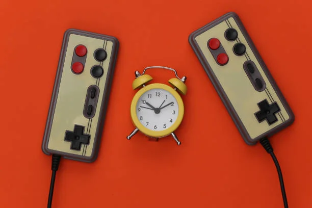 Golden Gamer Alarm Clock