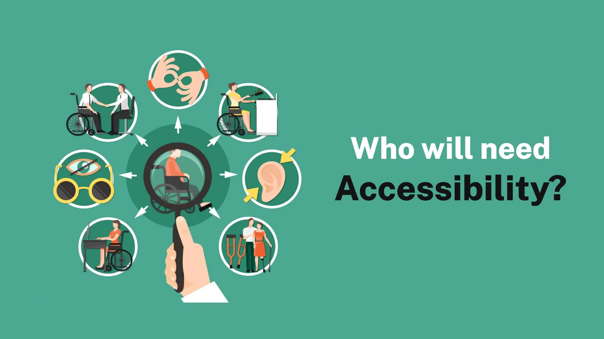 The users of Accessibility
